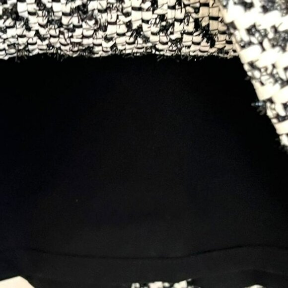 NWOT ANN TAYLOR DIAGONAL TWEED PENCIL SKIRT SIZE 4 - Picture 4 of 10